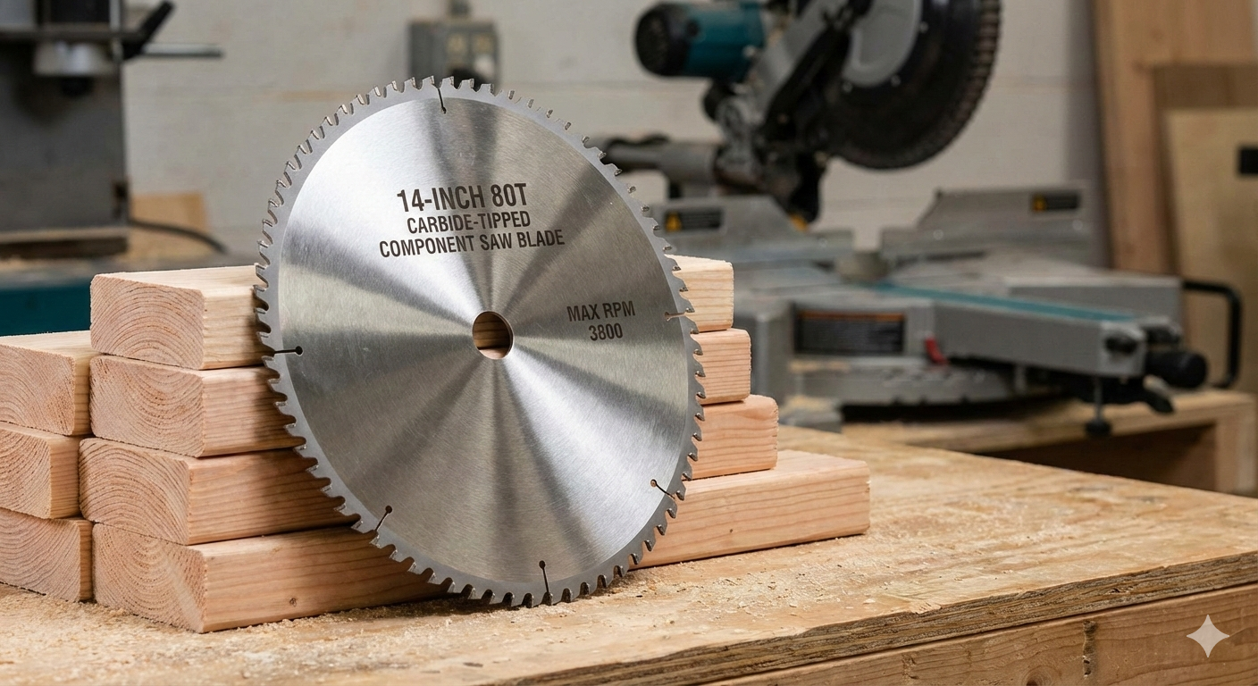 Carbide-Tipped Saw Blade 14 inch